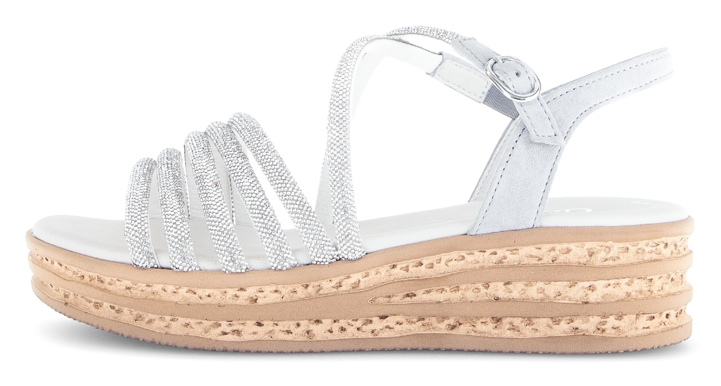 GABOR Sandale in Silber