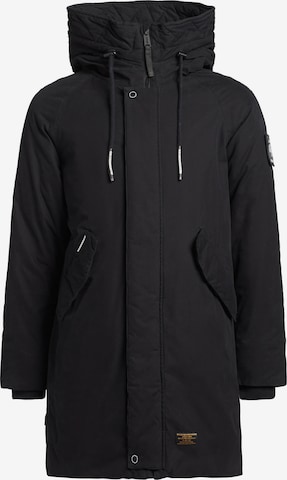 khujo Winter coat 'Holder' in Black: front