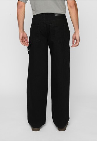 Loosefit Jeans cargo 'Kiran' di 2Y Premium in nero