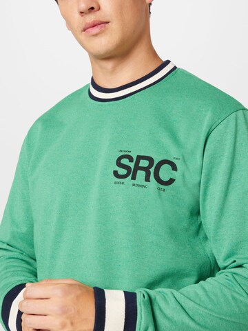 Only & Sons Sweatshirt 'RUNNING' i grøn