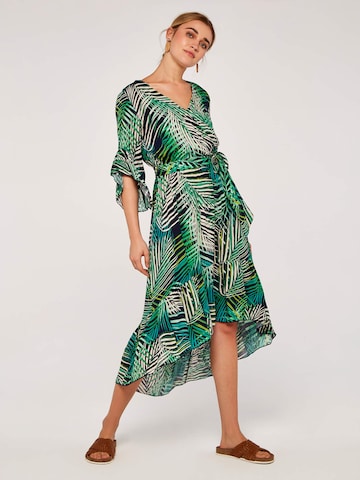 Apricot Summer dress in Green