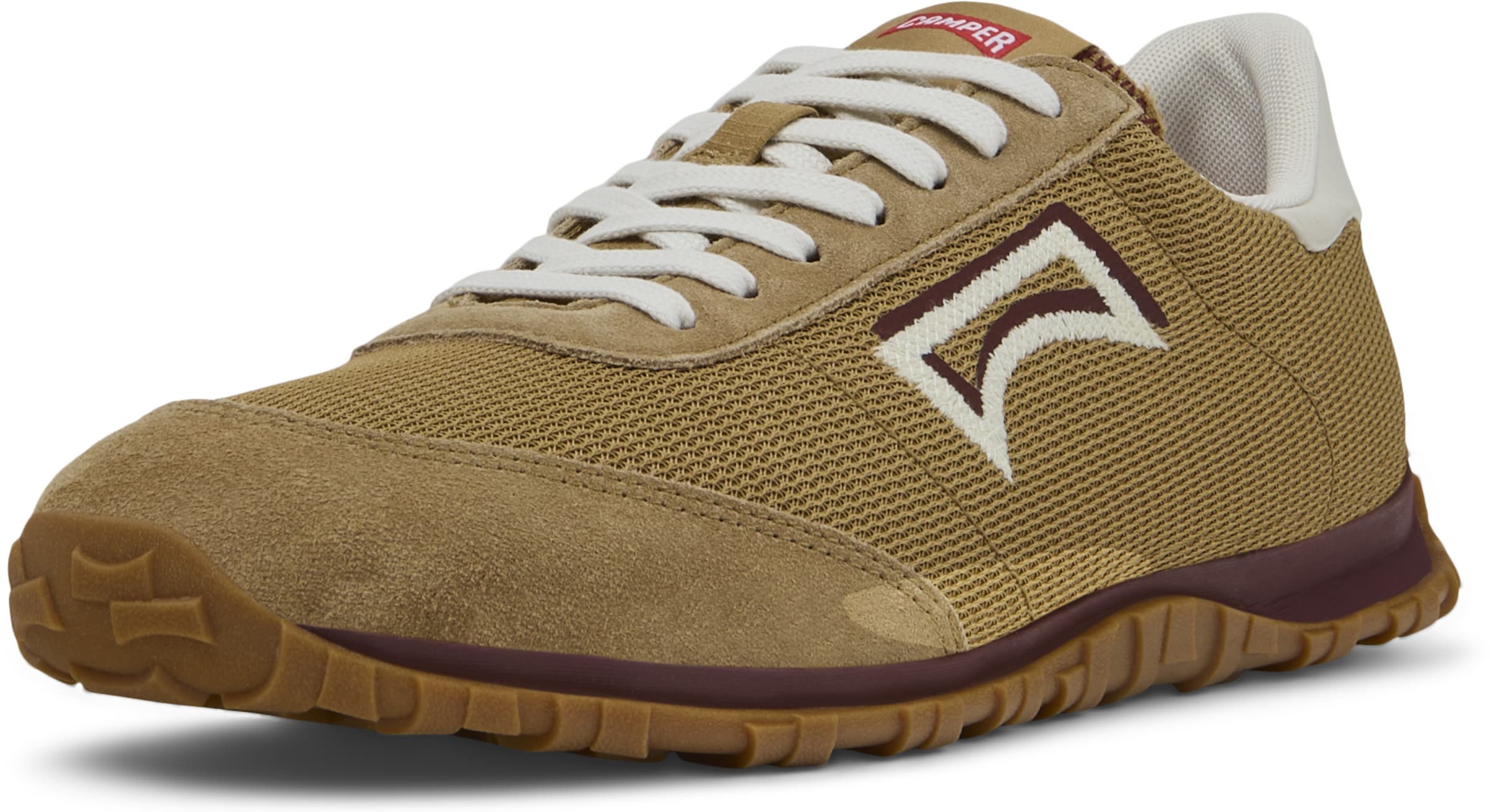 CAMPER Sneakers laag 'Drift Walk' in Bruin: voorkant