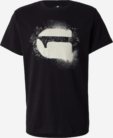 G-STAR T-Shirt in Schwarz: Vorderseite
