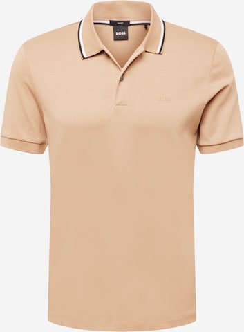 BOSS Black - Camiseta 'Penrose 38' en beige: frente