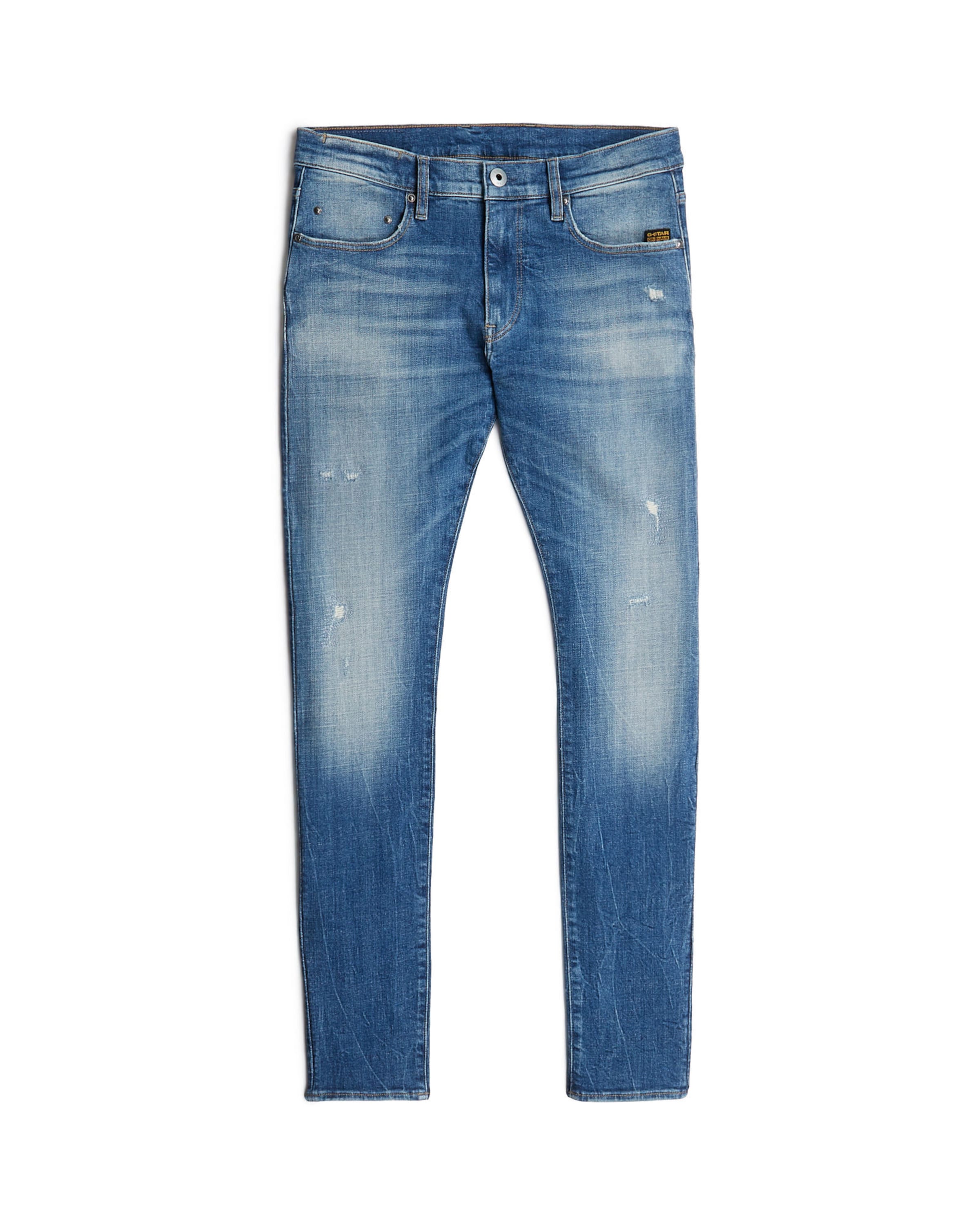 G-STAR Skinny Jeans in Blau: Vorderseite