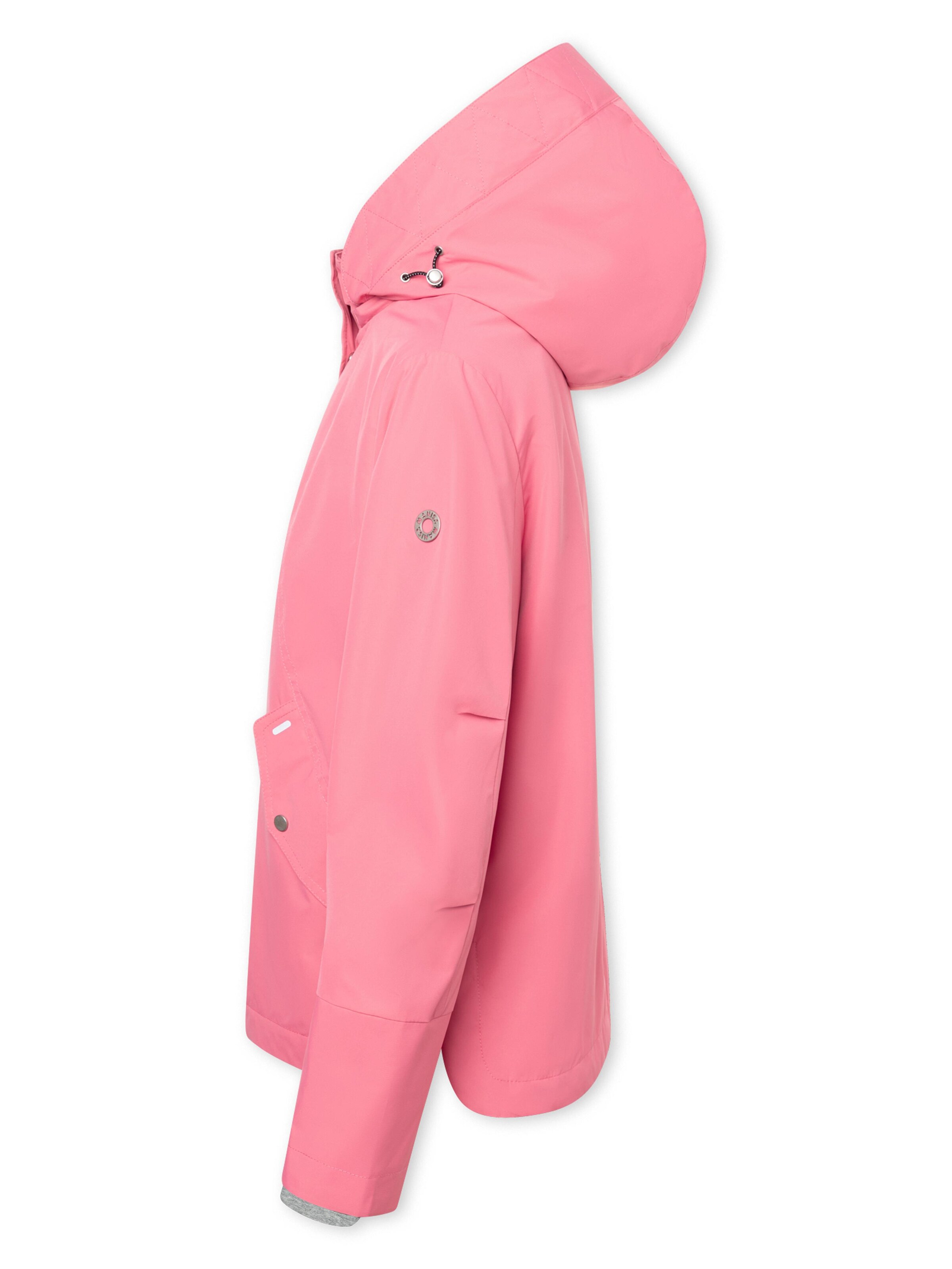 MANISA Between-season jacket 'Rainwearparka' in Pink