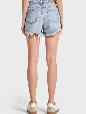 IT'S BASIC Regular Jeans in Blauw