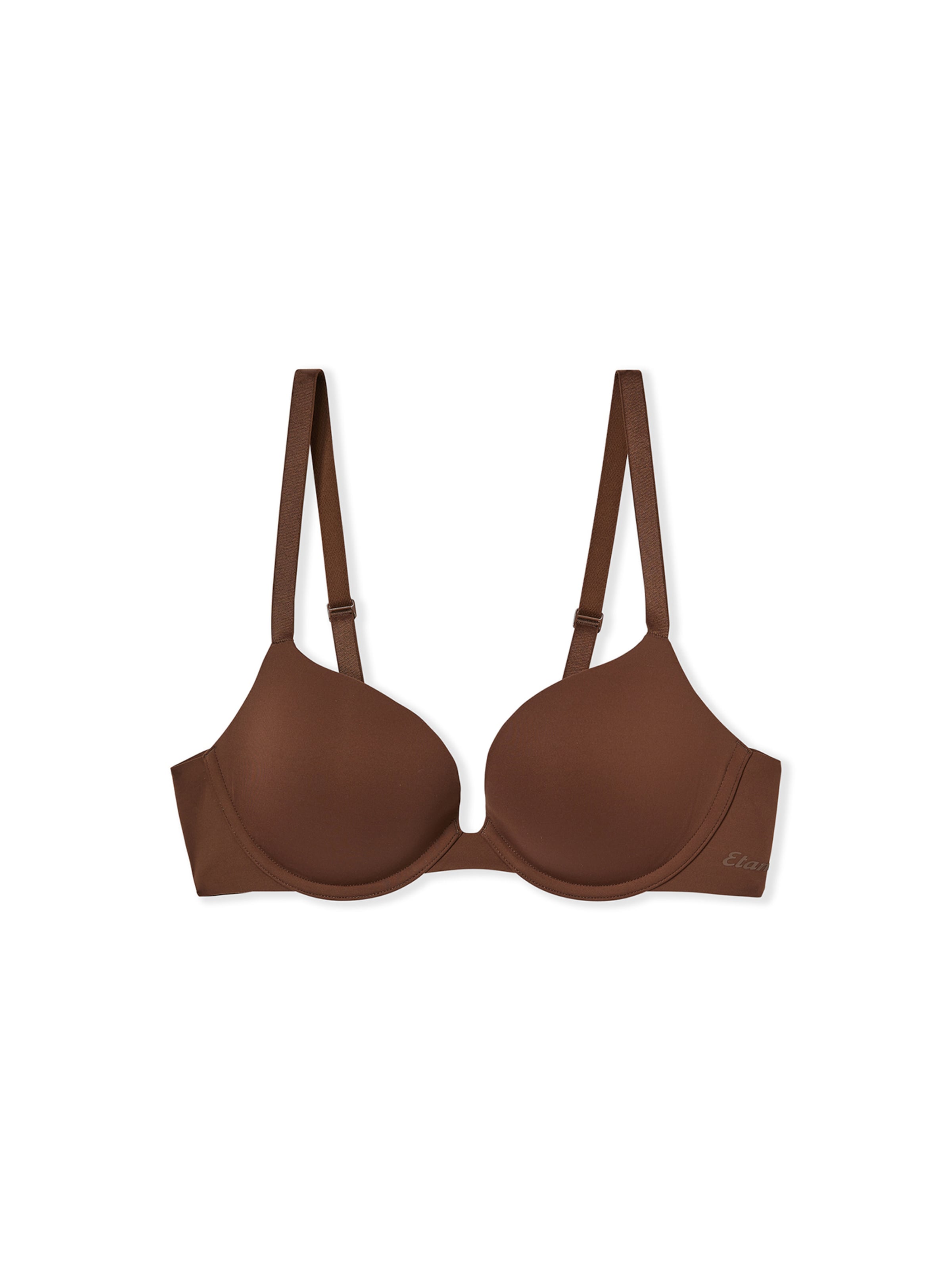 Reggiseno 'Pure Invisible' di ETAM in marrone: frontale