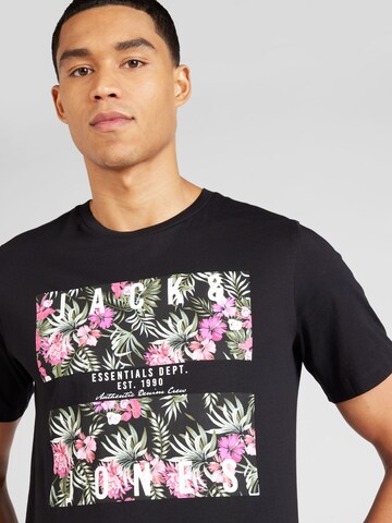 JACK & JONES T-Shirt 'CHILL' in Schwarz