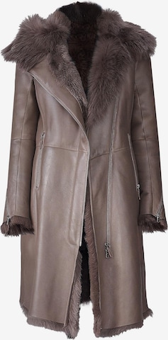 VESPUCCI BY VSP Wintermantel 'Tessa' in Beige: Vorderseite