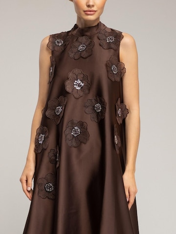 Tantra Evening dress in Brown