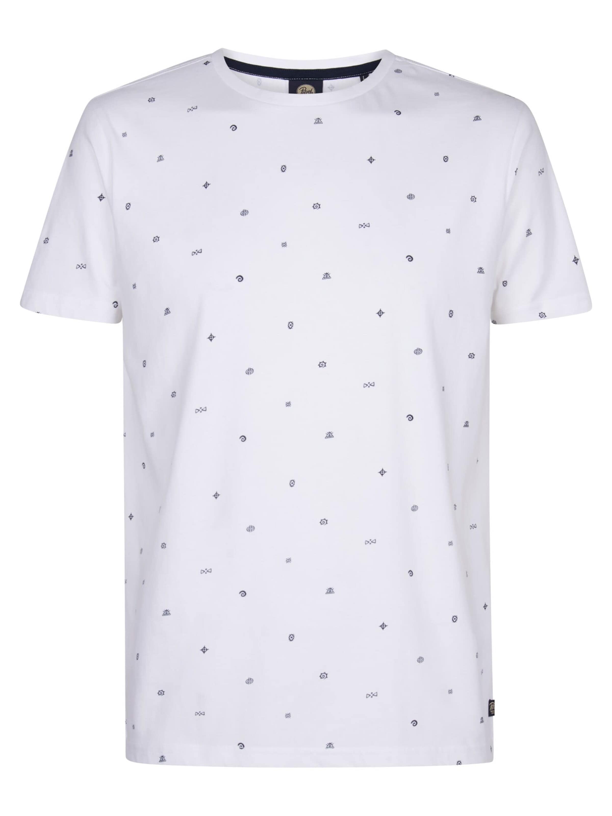 PETROL INDUSTRIES MEN Shirt in Wit: voorkant
