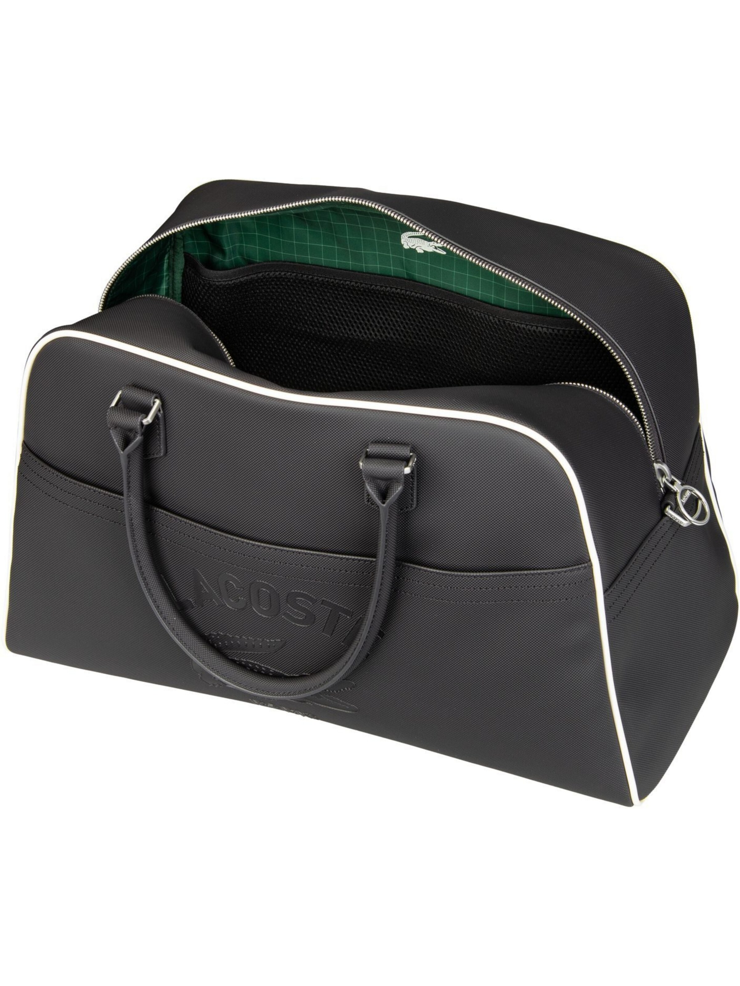 LACOSTE Weekender in Schwarz