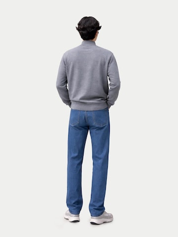 Pullover 'Men's Timeless Mock Neck Cashmere Sweater' di GOBI Cashmere in grigio