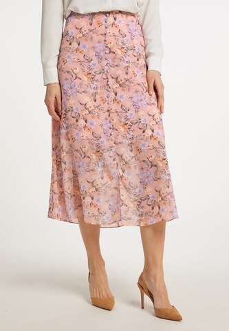Usha Skirt in Pink: front
