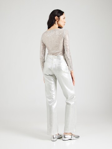 MAX&Co. Loosefit Broek 'BASILIO' in Zilver