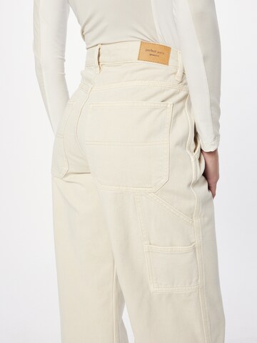 Loosefit Jeans cargo 'Carpenter' di Gina Tricot in beige