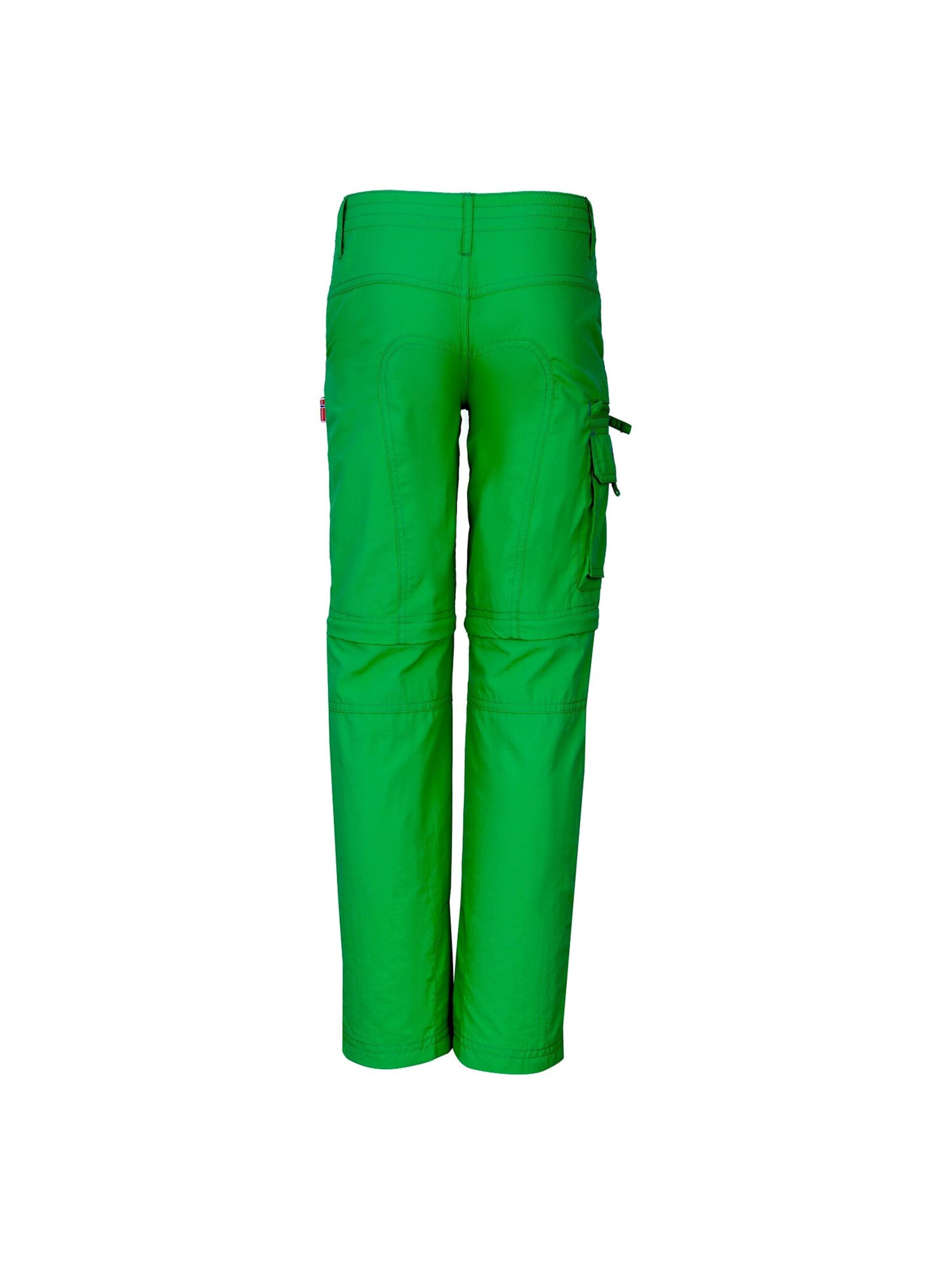TROLLKIDS Regular Workout Pants in Green