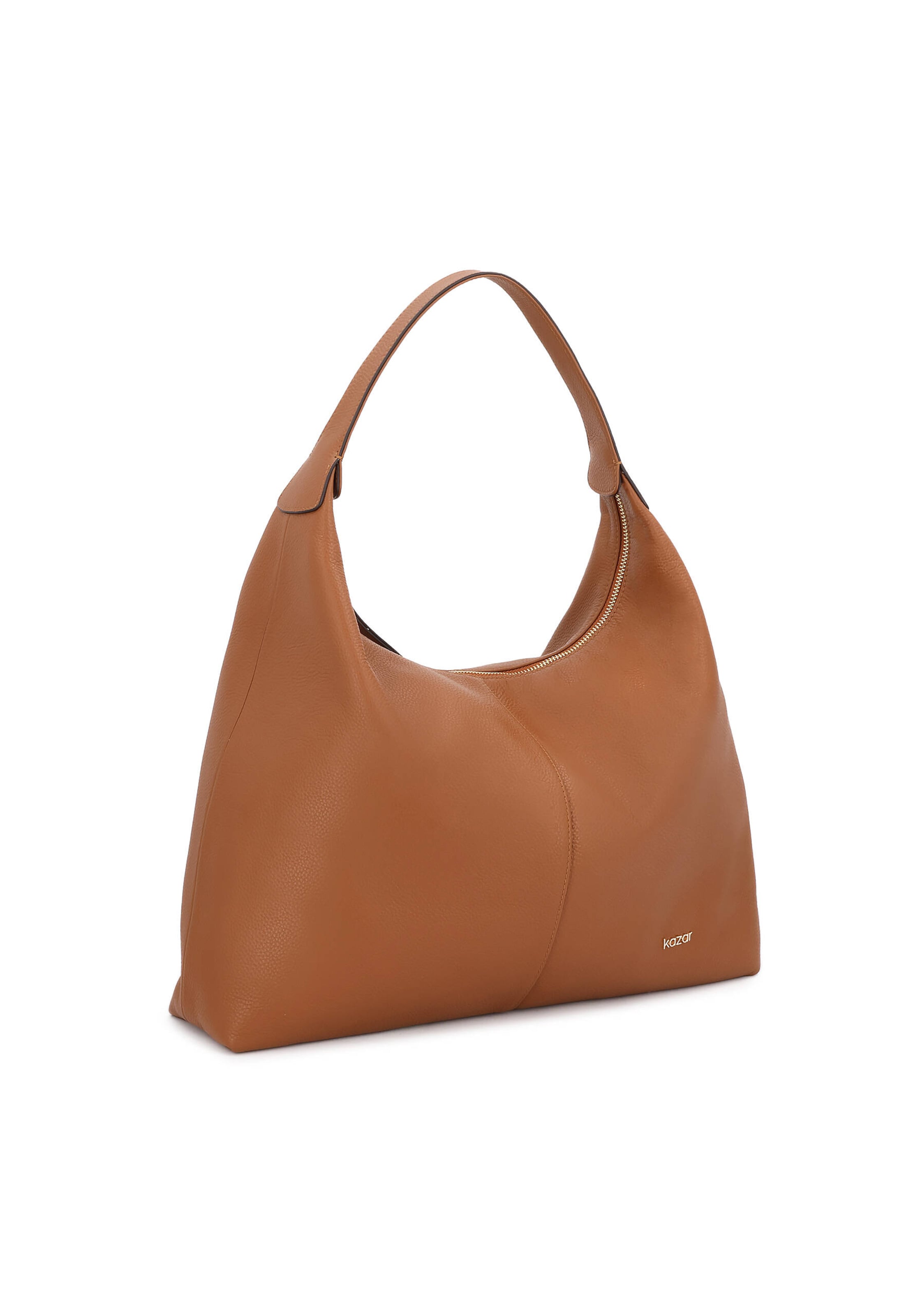 Geantă de umăr de la Kazar pe maro