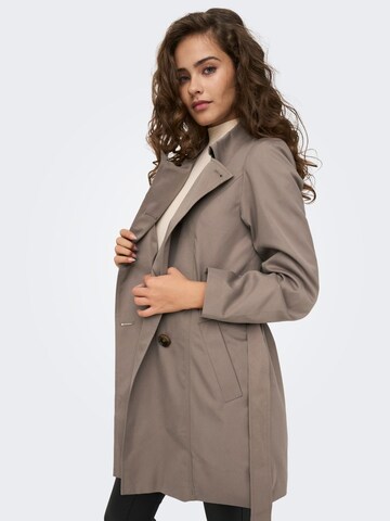 ONLY Between-Seasons Coat in Brown