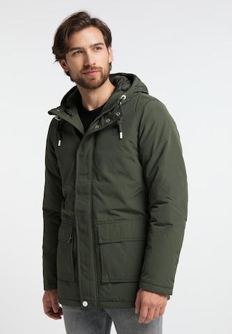 ICEBOUND Winter Jacket in Green: front