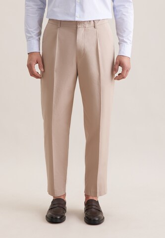 Regular Pantalon chino SEIDENSTICKER en beige : devant