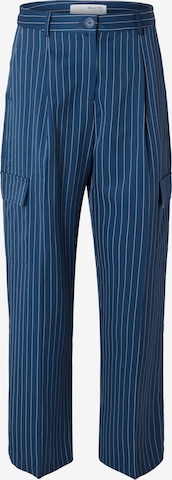 SELECTED FEMME Regular Cargobroek in Blauw: voorkant