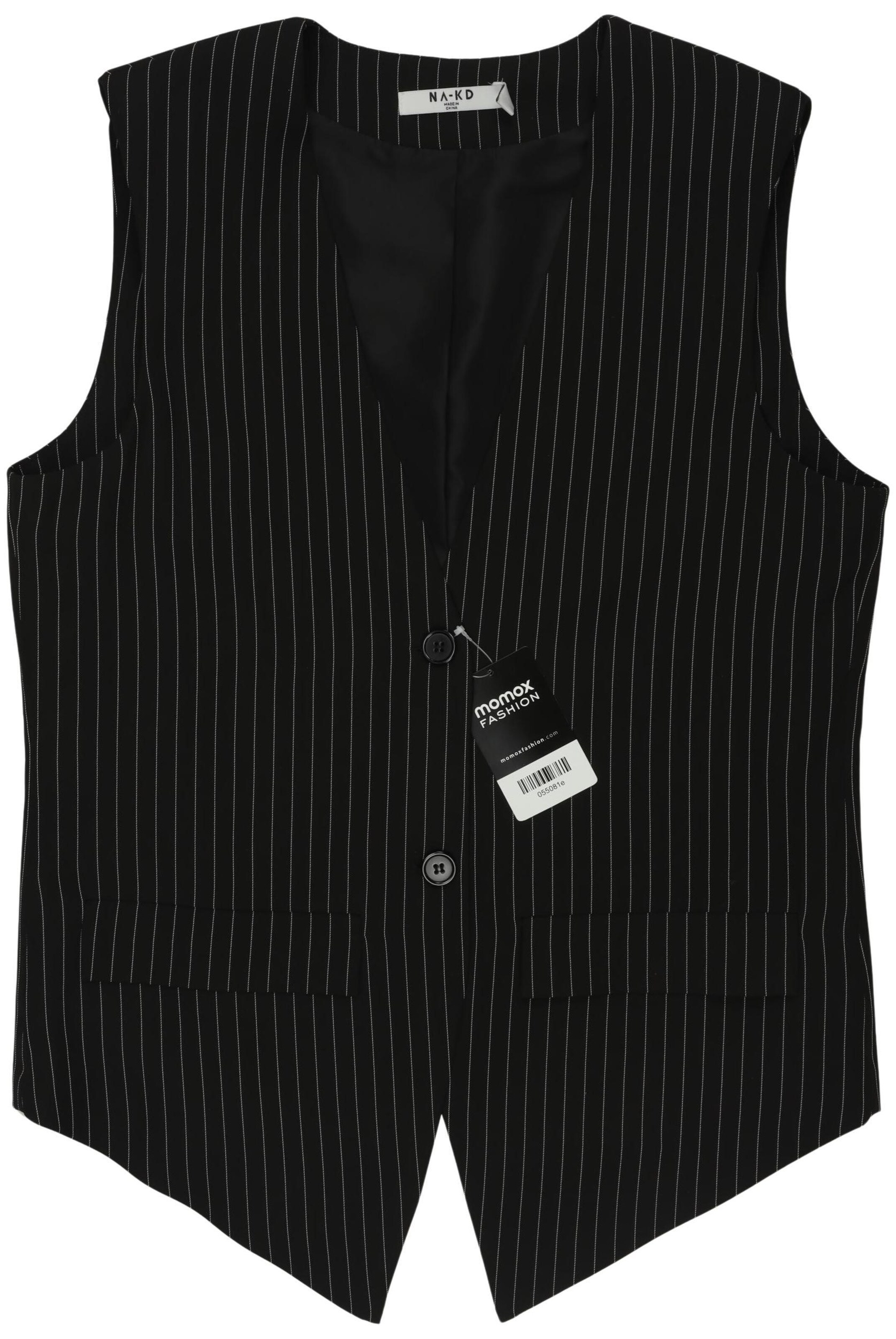 NA-KD Vest in XS in Black: front