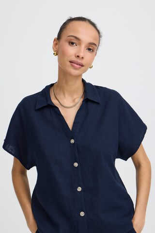 Chemisier 'ALAKKA' b.young en bleu