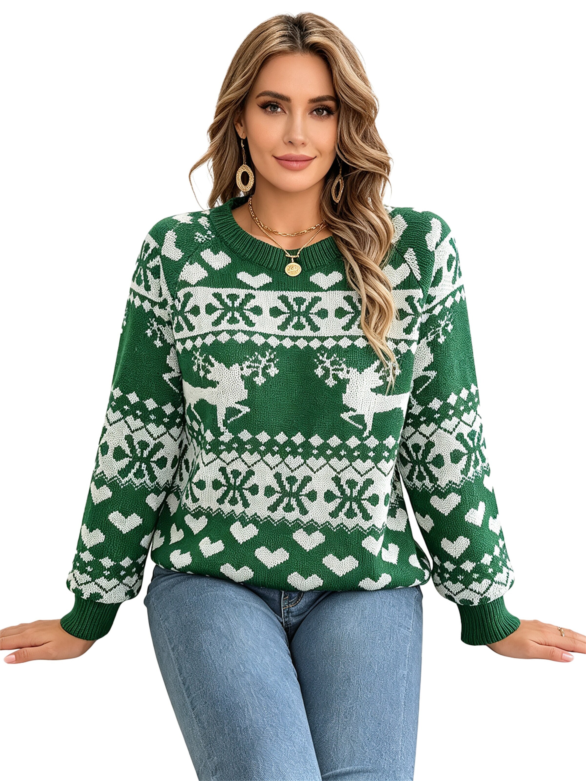 KoJooin Sweater in Green