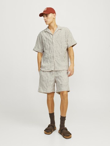 JACK & JONES - Loosefit Pantalón en gris