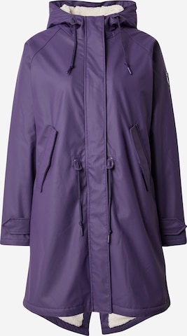 Manteau fonctionnel 'Friese Tidaholm' Derbe en violet : devant