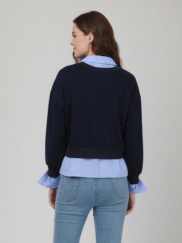 LapaPlus Bluse in Blau