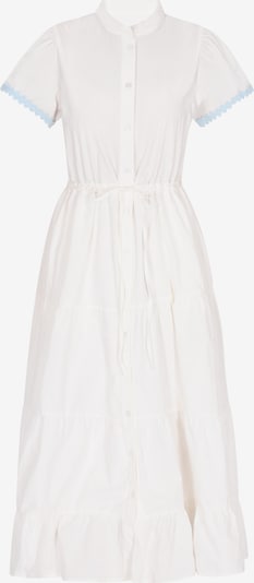 ebeeza Košulja haljina 'Boho' u svijetloplava / bijela, Pregled proizvoda