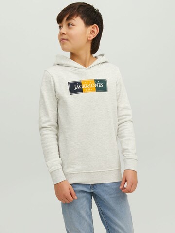 Sweat Jack & Jones Junior en bleu : devant