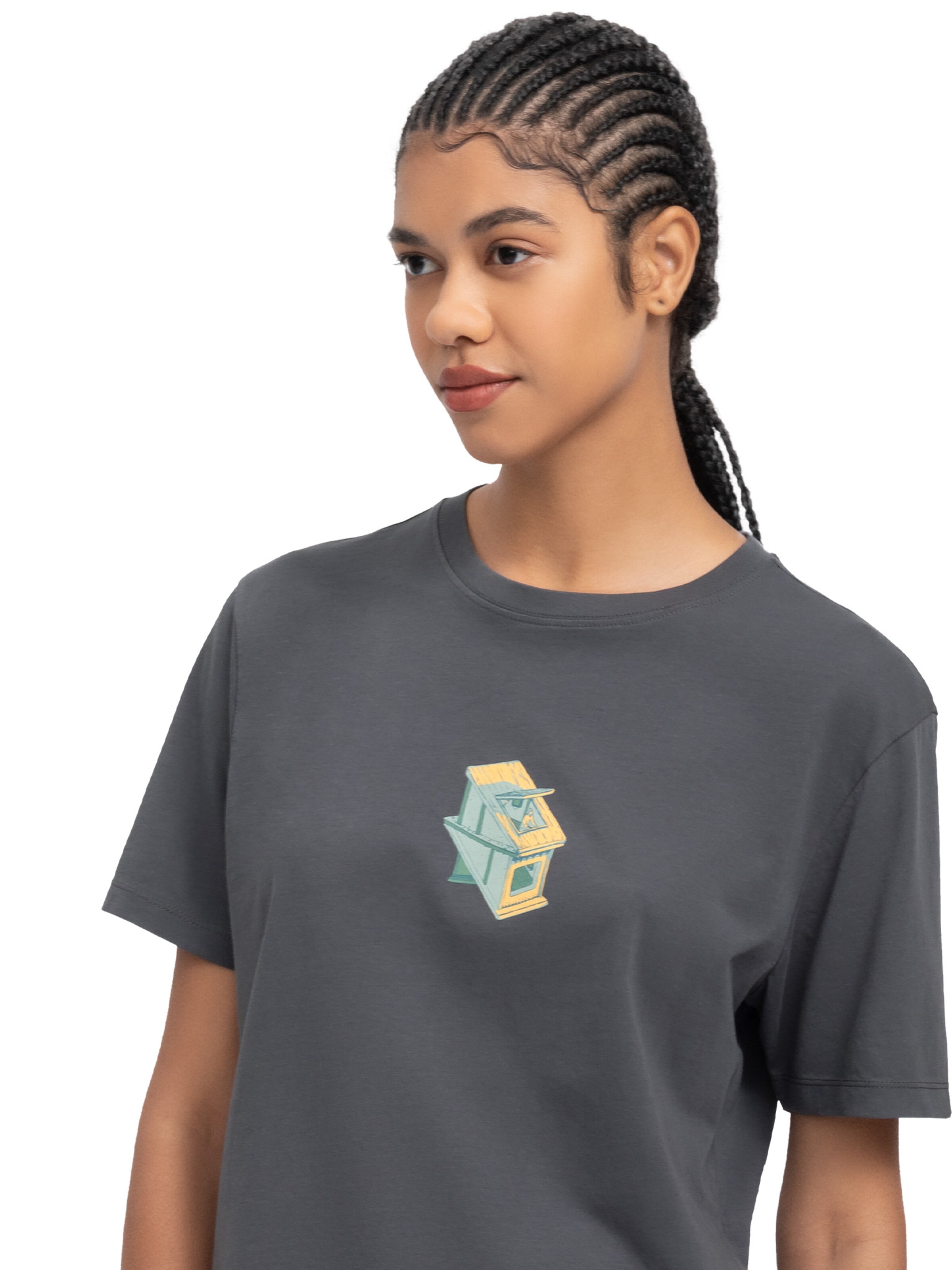 Kaft Shirt 'The Sky' in Purple