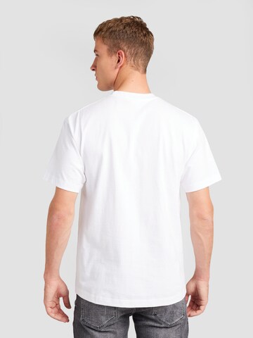 HUF T-Shirt 'Mans Best Friend' in Weiß