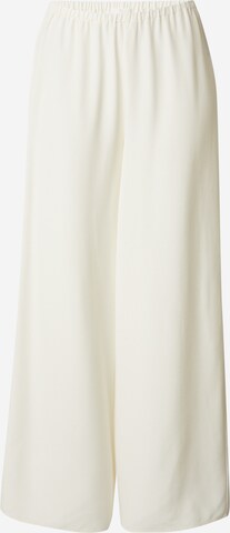 ABOUT YOU x Marie von Behrens Wide leg Trousers 'Paula' in White: front