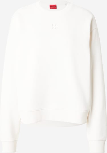 HUGO Sweater majica 'Deroxina_12' veličine XS u bijela, Pregled proizvoda