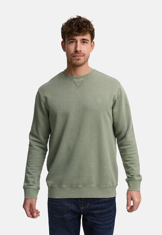 INDICODE JEANS Sports sweatshirt ' INElimah ' in Green: front