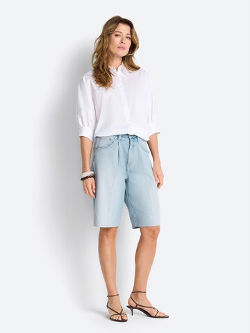 Regular Pantaloni de la Rich & Royal pe albastru: față