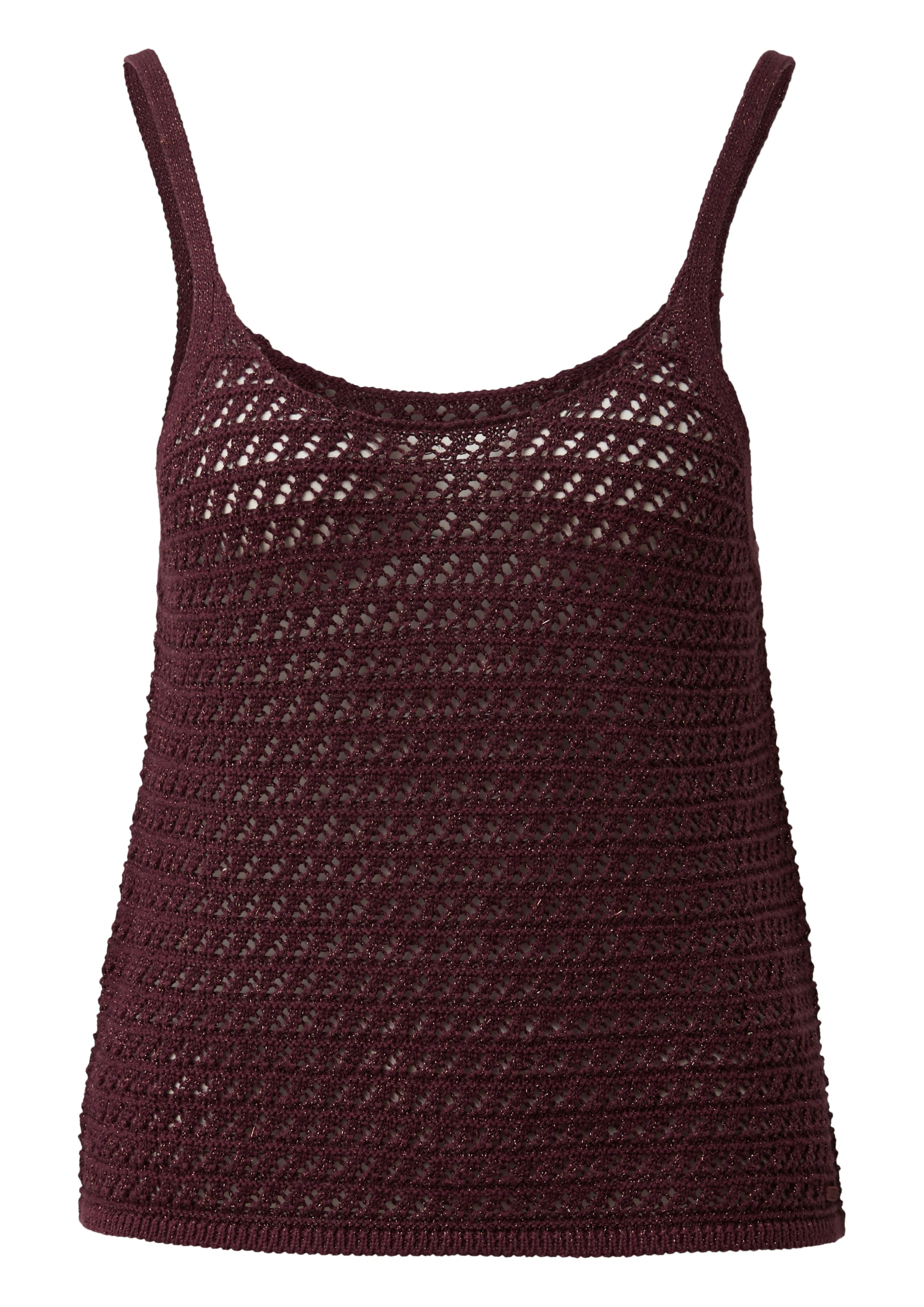 QS Top in Rot: Vorderseite