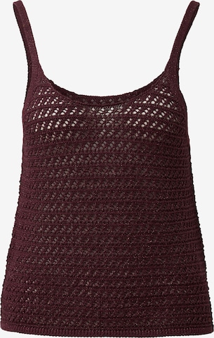 Tops en tricot QS en rouge : devant