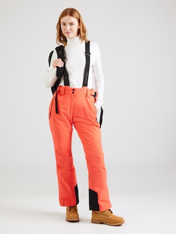 KILLTEC - regular Pantalón deportivo 'Erielle' en naranja: frente