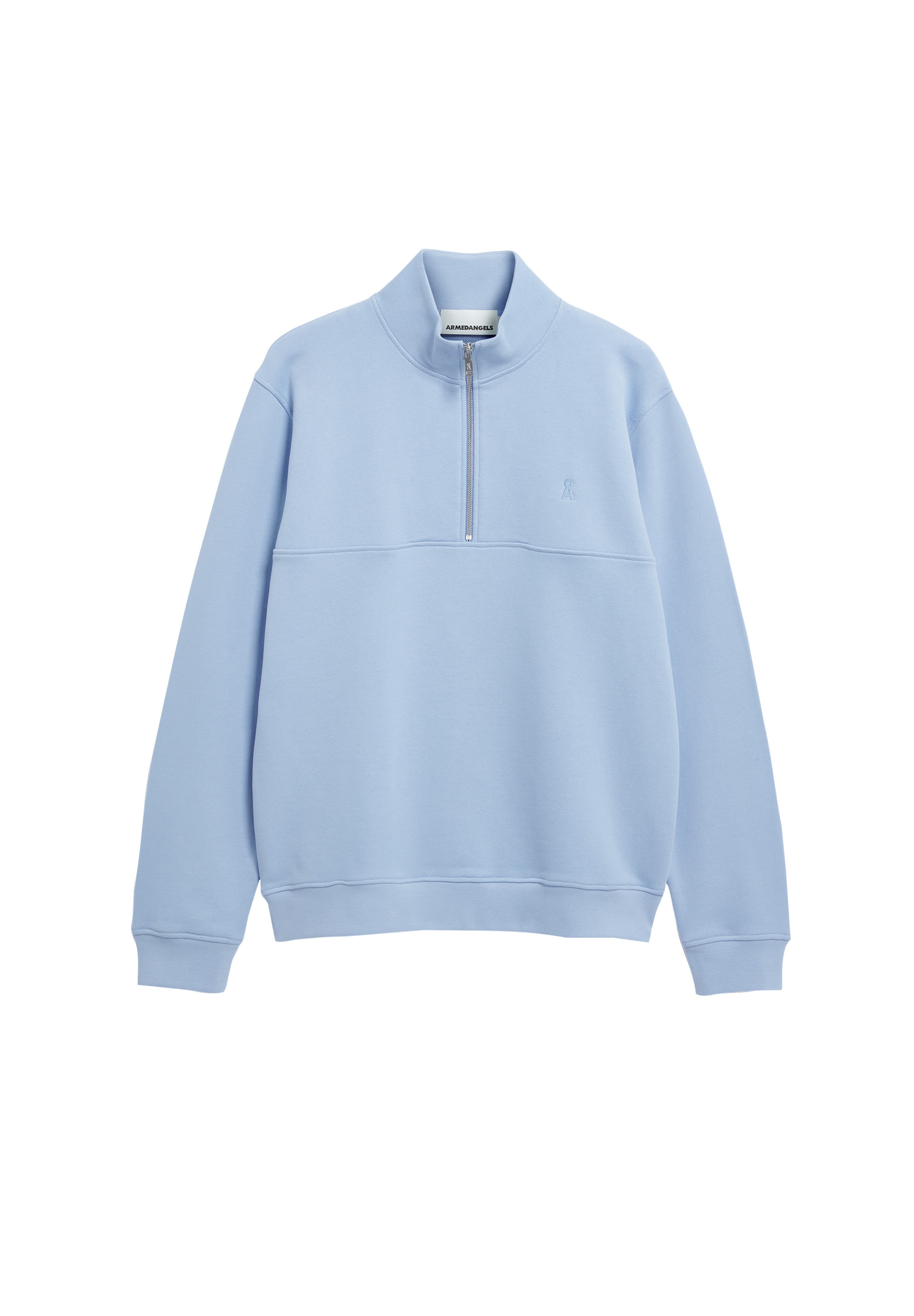 ARMEDANGELS Sweatshirt 'WAARLO' in Blauw: voorkant