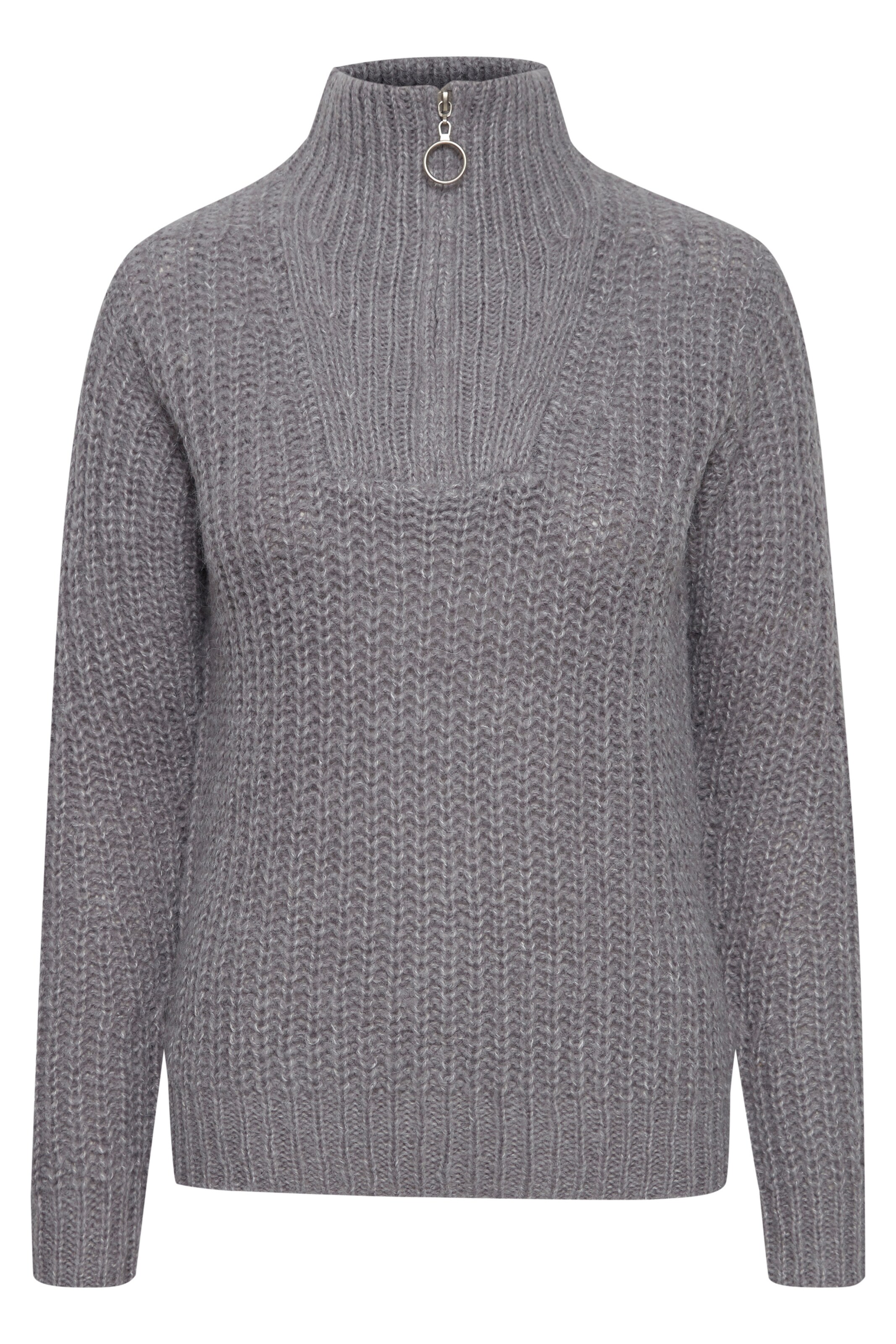 Pull-over b.young en gris : devant