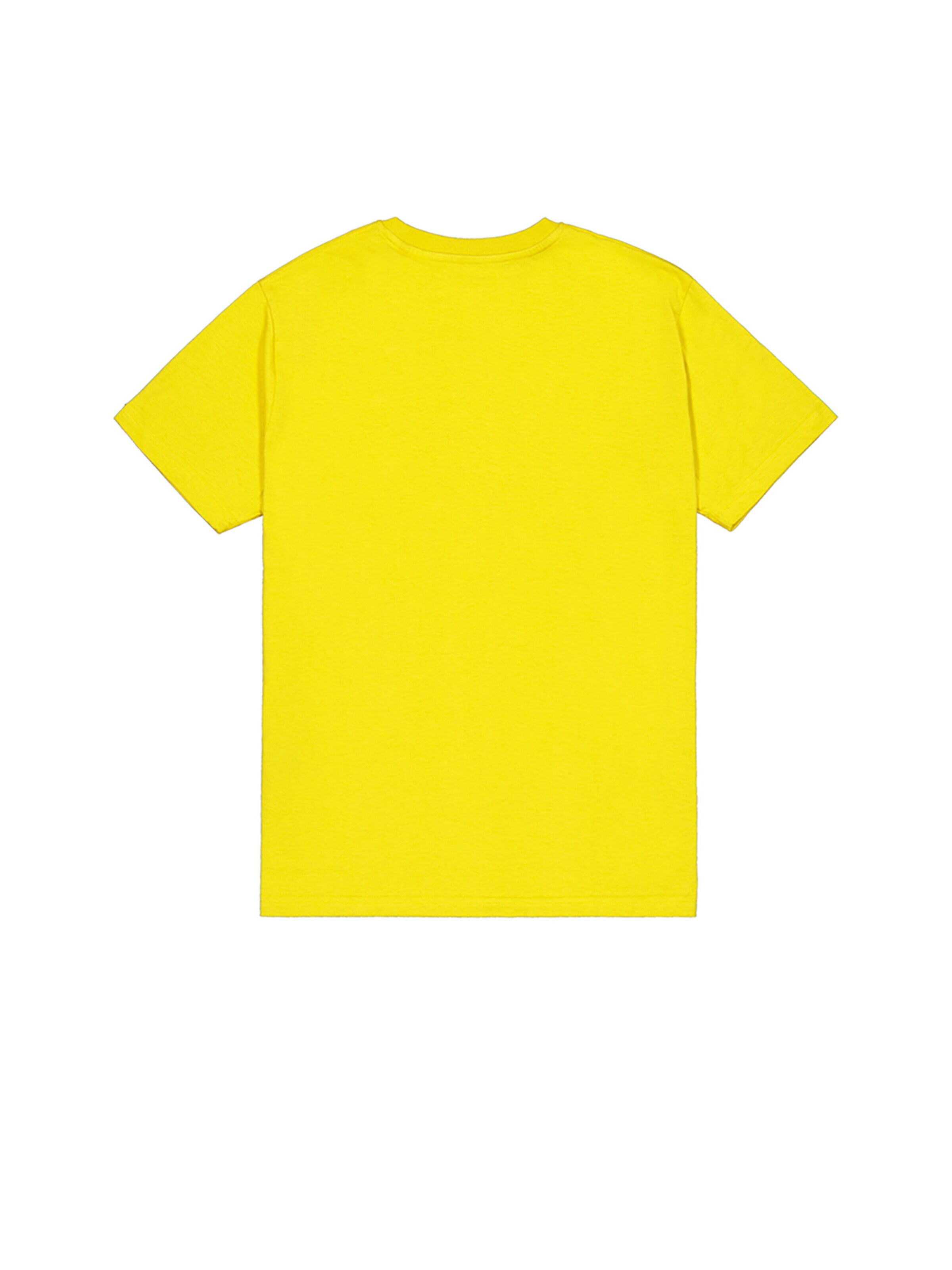 ALPHA INDUSTRIES Shirt 'Basic Logo' in Yellow