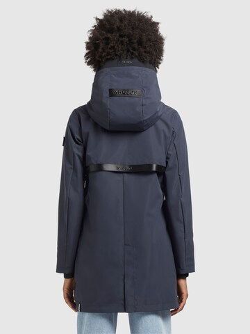 khujo Between-Season Jacket 'Izaf' in Blue