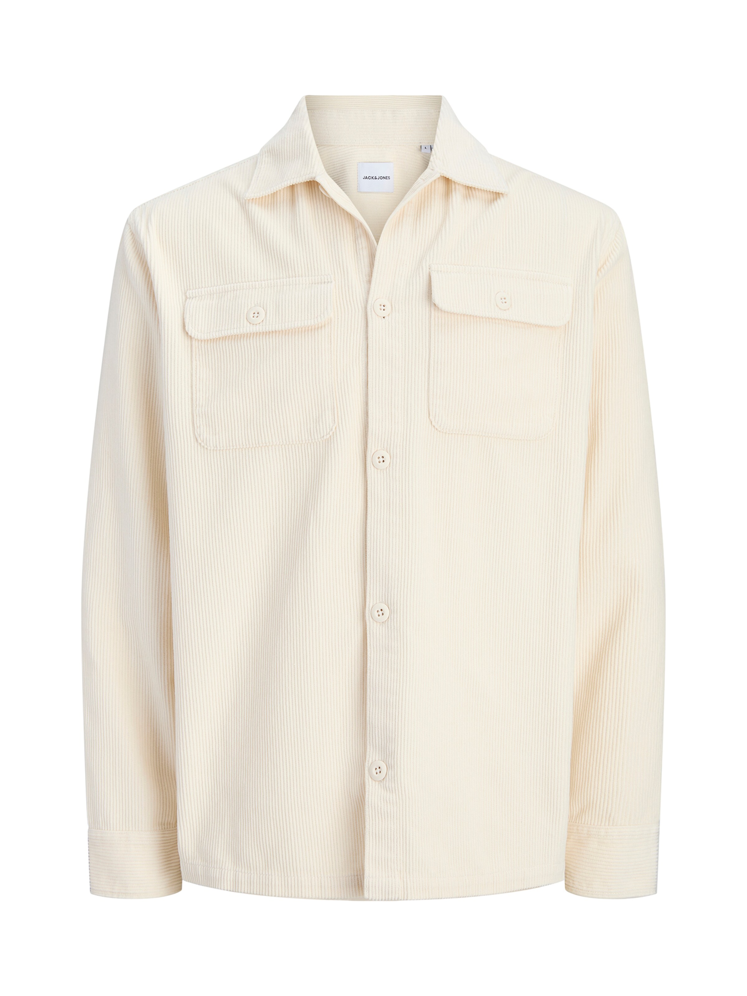 JACK & JONES Button Up Shirt 'JJEREGENT' in S in White, Item view