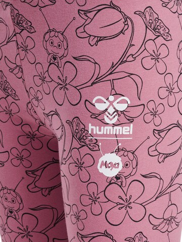 Hummel Skinny Leggings 'Maya' in Roze